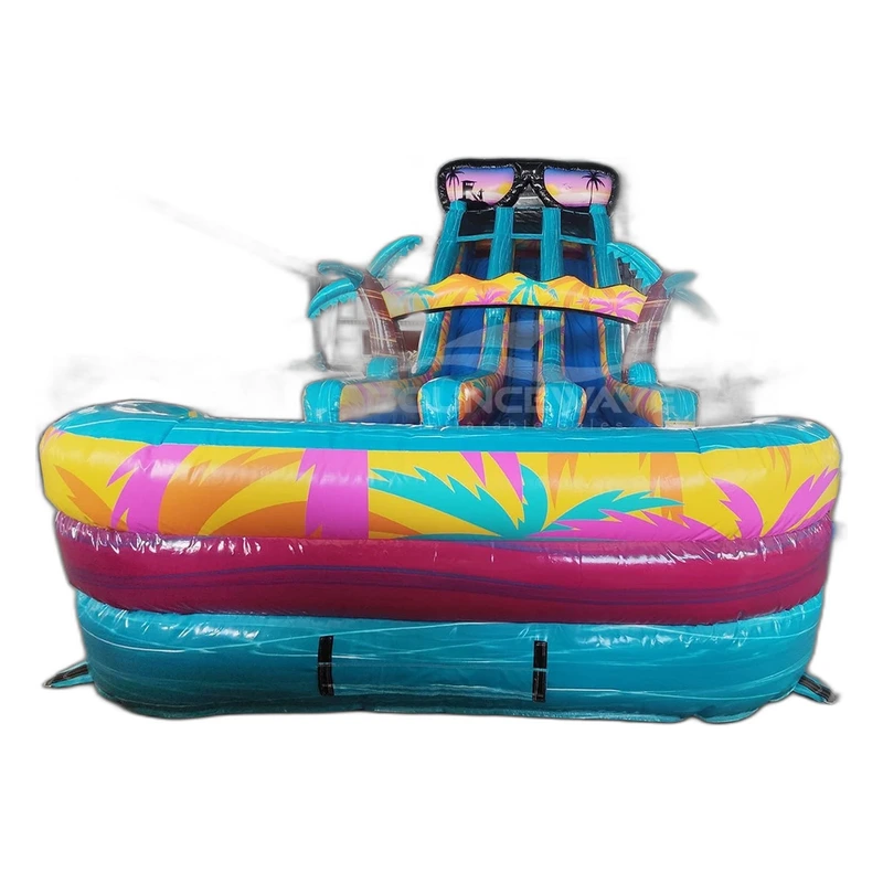 20ft-island-flow-dual-lane-center-climb-inflatable-water-slide-566798