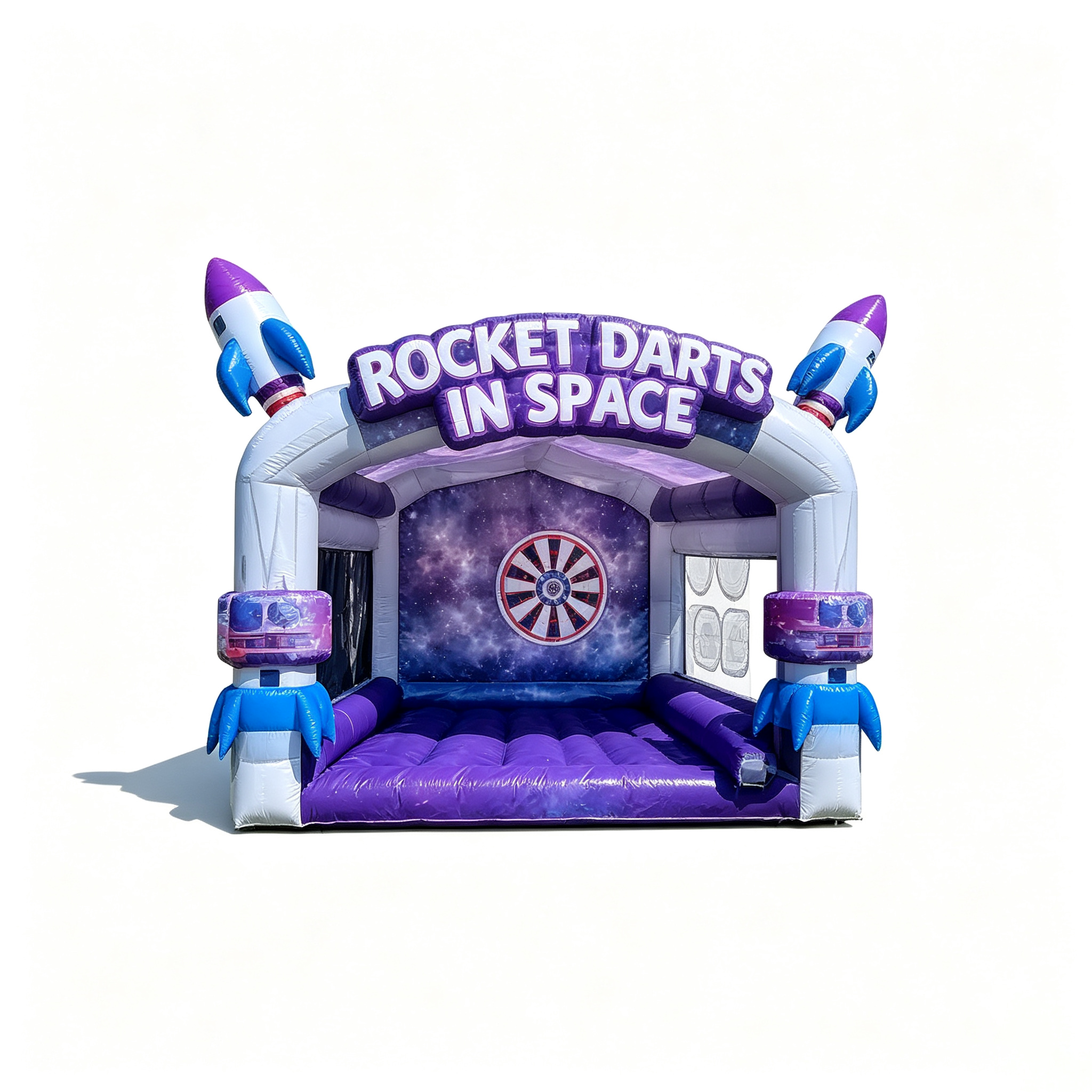Rocket Darts in Space Dart Throwing Inflatable Game (Double)