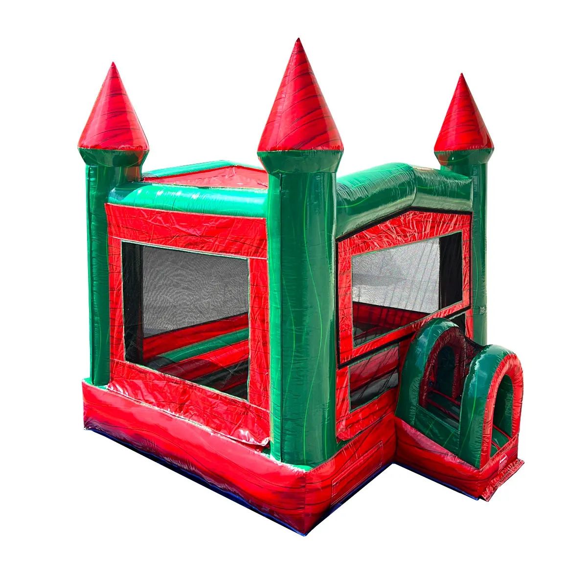 Red Marble Modular Bounce House with Blower - Image 4