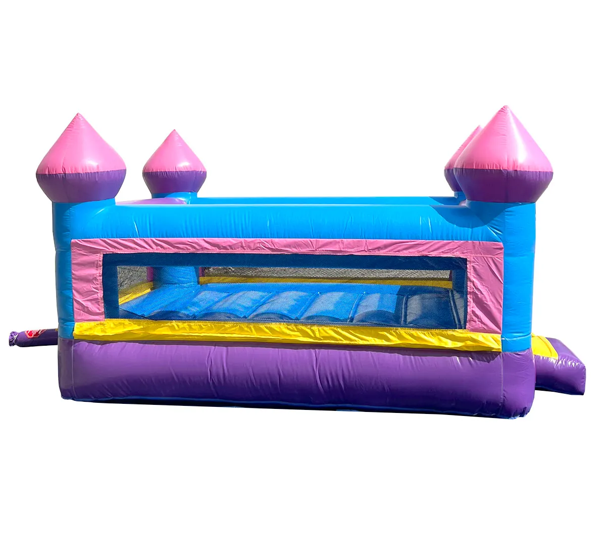 Rental Lite Junior Pink Castle Indoor Bounce House with Blower - Image 4