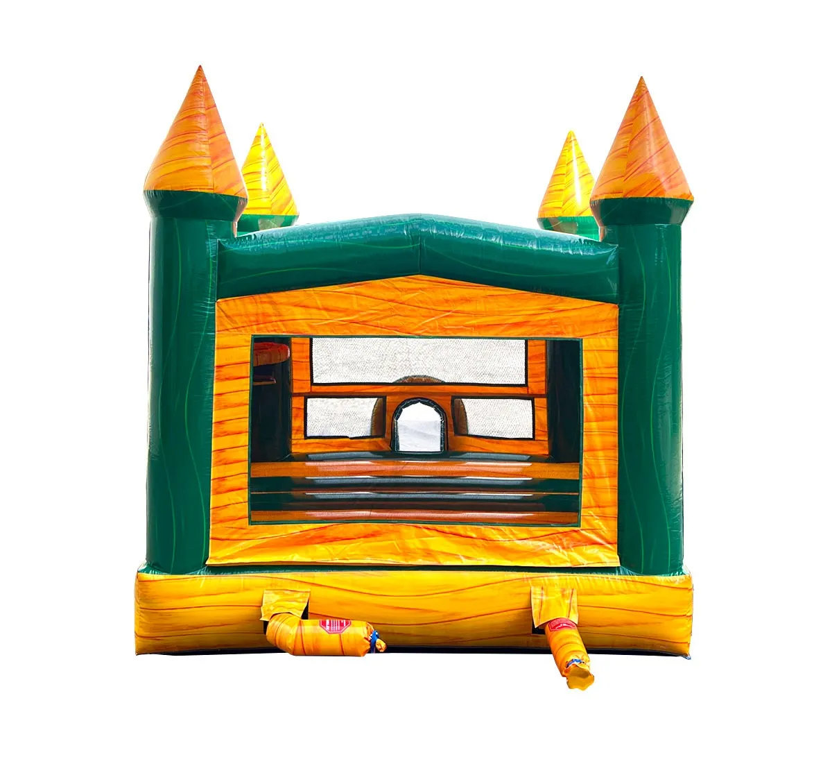 Yellow Marble Modular Bounce House with Blower - Image 6