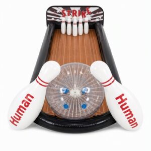 Inflatable Human Bowling Set Game