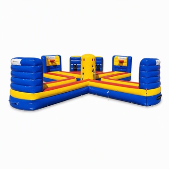 Inflatable Bungee Run Tug Of War Sport Games - Image 2