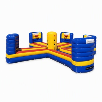 Inflatable Bungee Run Tug Of War Sport Games - Image 3