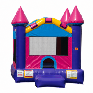 Pink & Purple Fantasy Inflatable Castle Bounce House