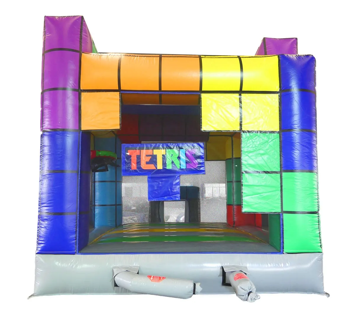 Tetris Inflatable Bounce House with Blower - Image 3