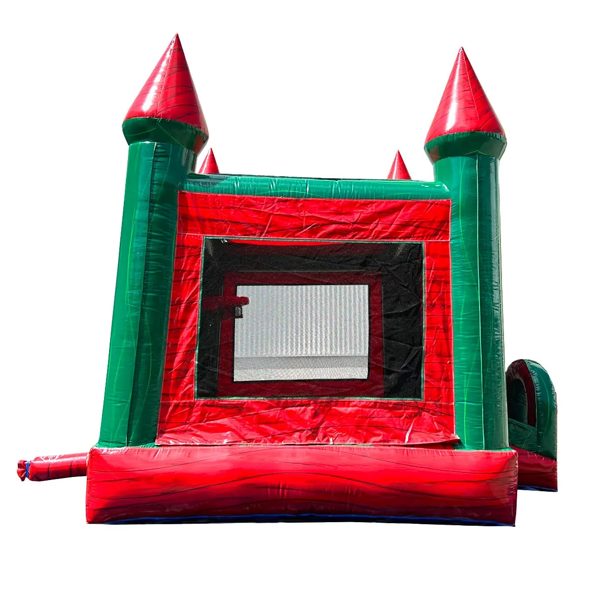 Red Marble Modular Bounce House with Blower - Image 3
