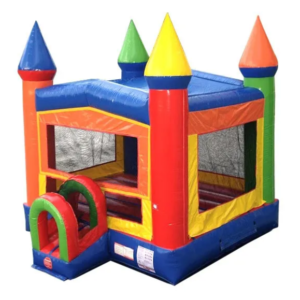 Rainbow Modular Bounce House with Blower