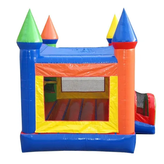 Rainbow Modular Bounce House with Blower - Image 2