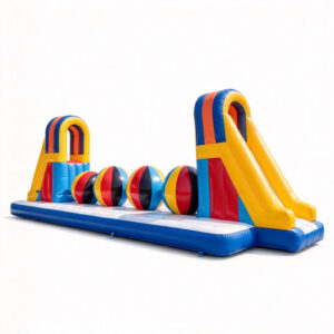 4-Player Hungry Hippo Chow Down Inflatable Bungee Challenge inflatable game
