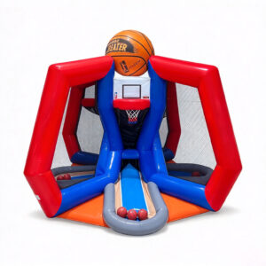 Basketball inflatable game