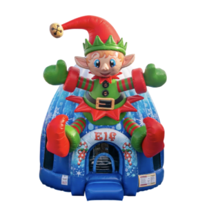 Christmas Elf Dome Inflatable Bounce House