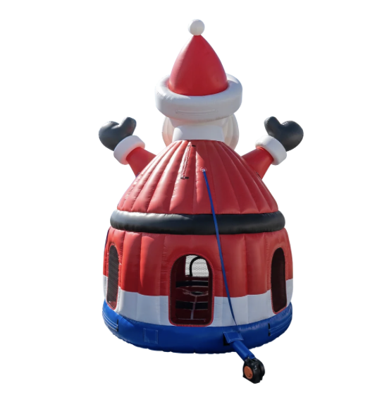 Santa Claus Dome Inflatable Bounce House - Image 2