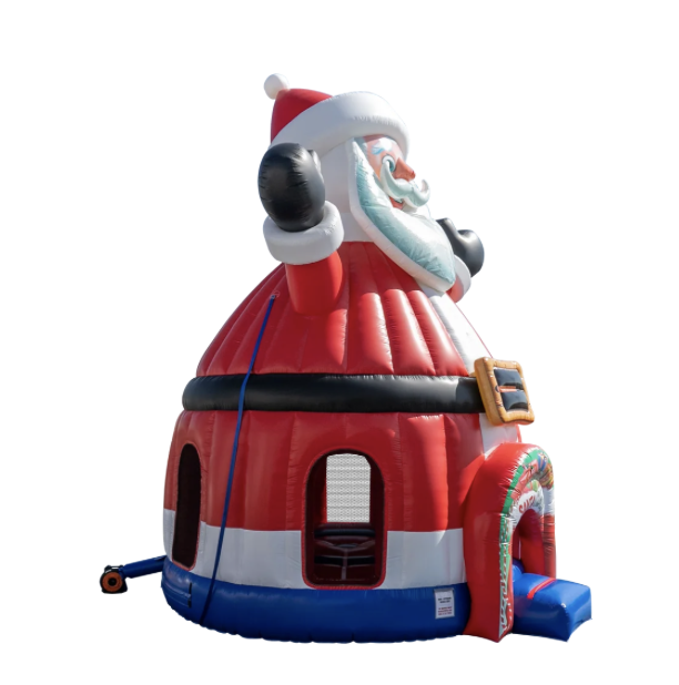 Santa Claus Dome Inflatable Bounce House - Image 3