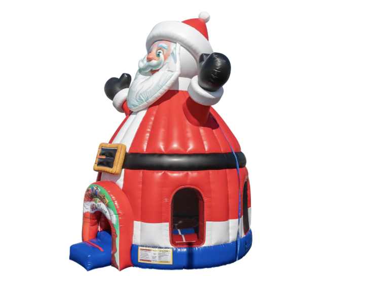 Santa Claus Dome Inflatable Bounce House - Image 4