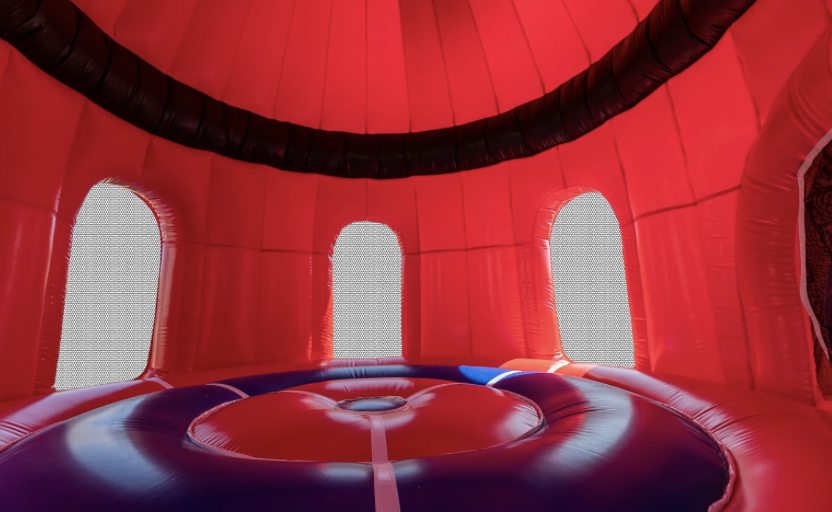 Santa Claus Dome Inflatable Bounce House - Image 5