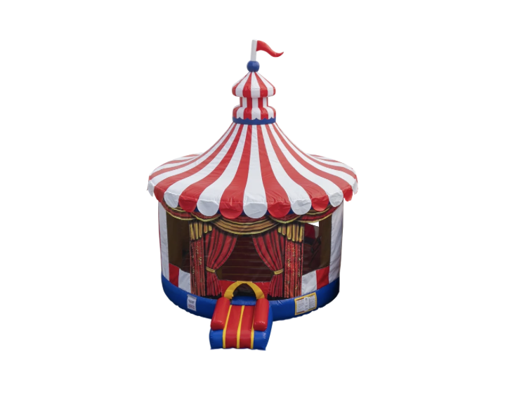 15ft Round Carnival Circus Themed Inflatable Bouncer - Image 2