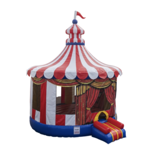 15ft Round Carnival Circus Themed Inflatable Bouncer