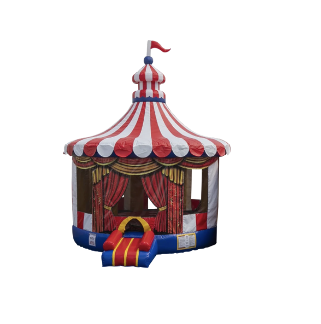 15ft Round Carnival Circus Themed Inflatable Bouncer - Image 4