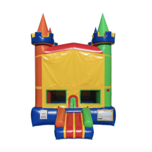 Rainbow Classic Castle Inflatable Bounce House