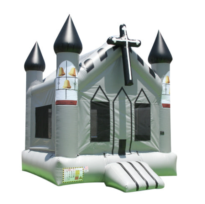 Church Inflatable Bounce House for Event Rental - Image 2