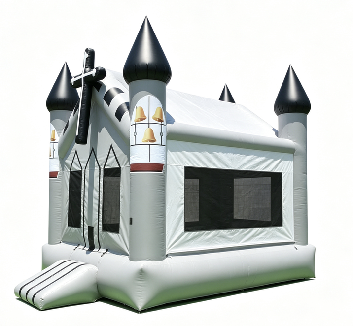 Church Inflatable Bounce House for Event Rental - Image 3