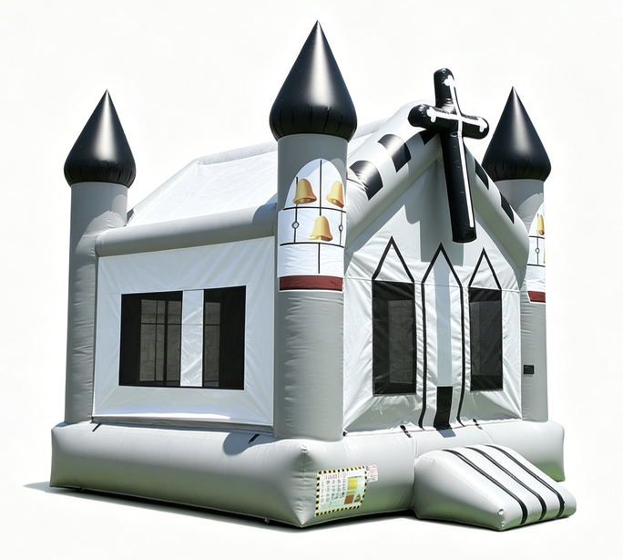 Church Inflatable Bounce House for Event Rental - Image 4