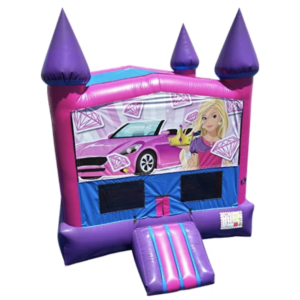 Girl Doll Inflatable Bounce House for Party Rental