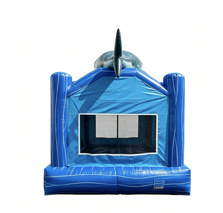 Unicorn Inflatable Bounce House With Small Slide - Image 3