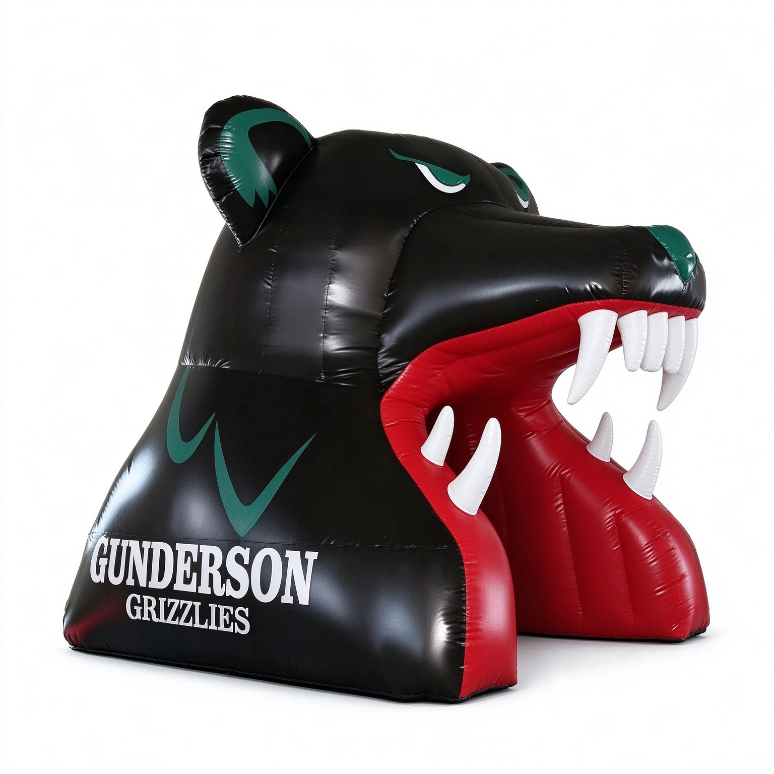Gunderson Grizzlies Bear Head Inflatable Advertising Sports Tunnel - Image 3