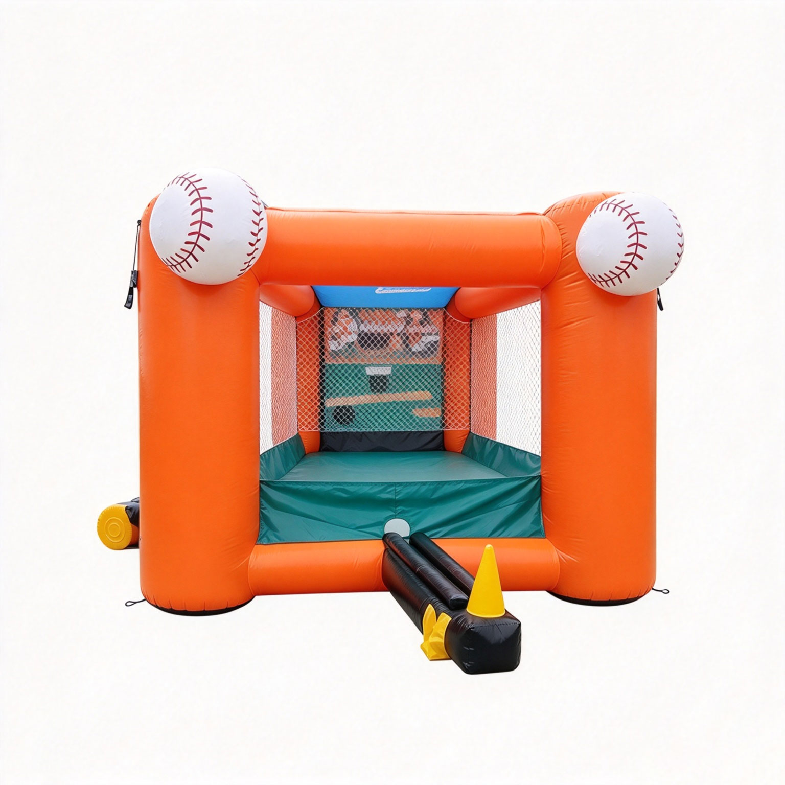 Inflatable Batting Baseball Sports Game - Image 2