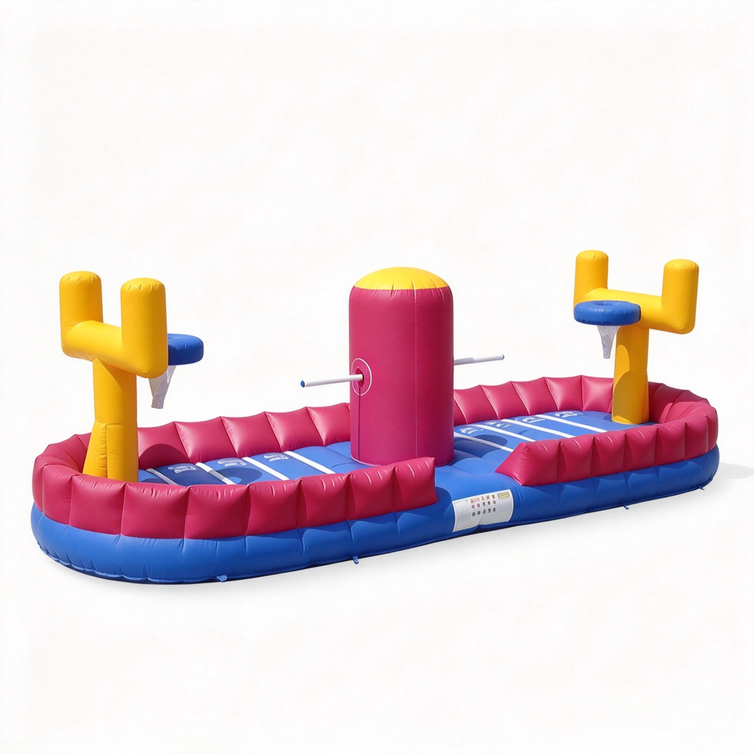 Inflatable Equalizer Bungee Run Basketball Games - Image 2