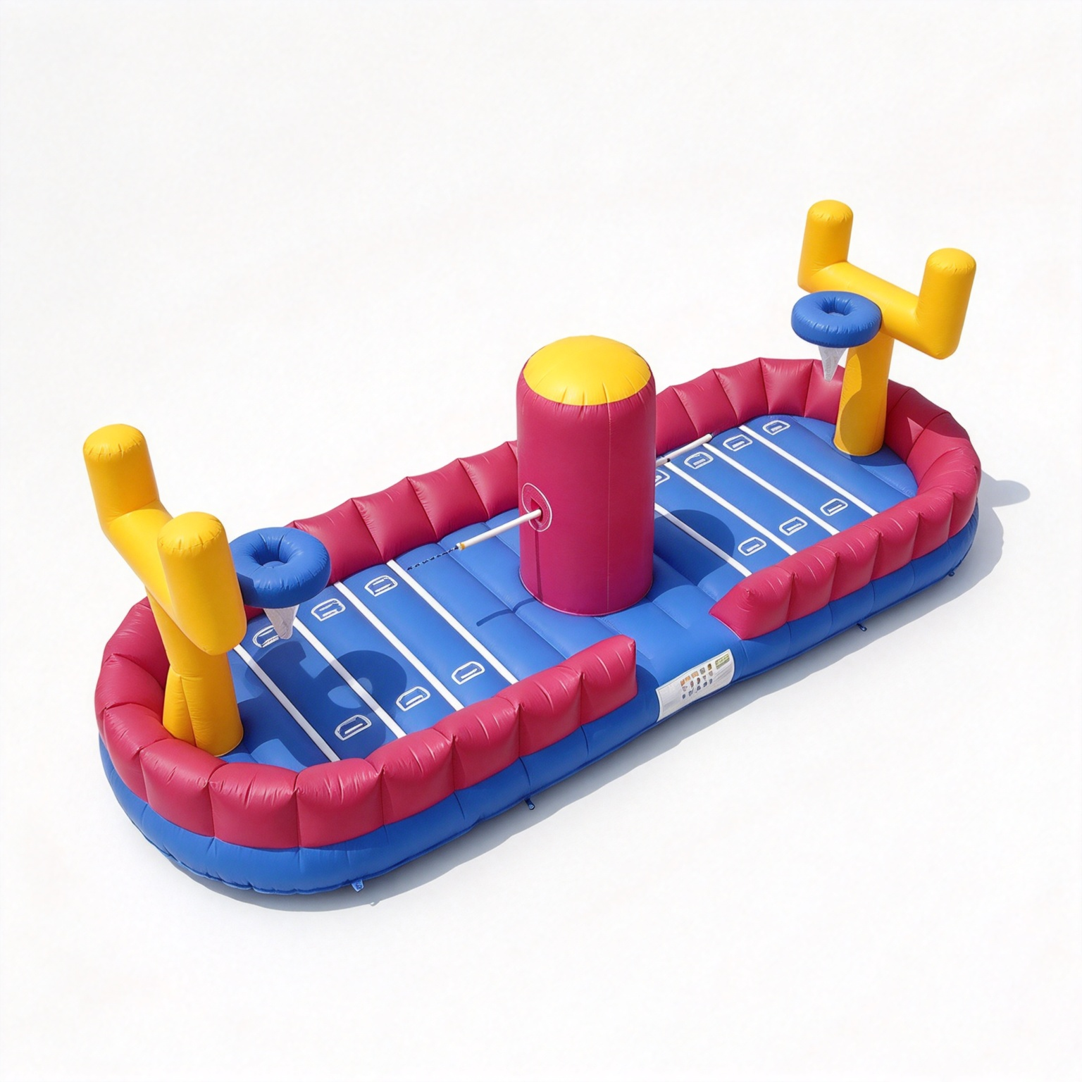 Inflatable Equalizer Bungee Run Basketball Games - Image 3