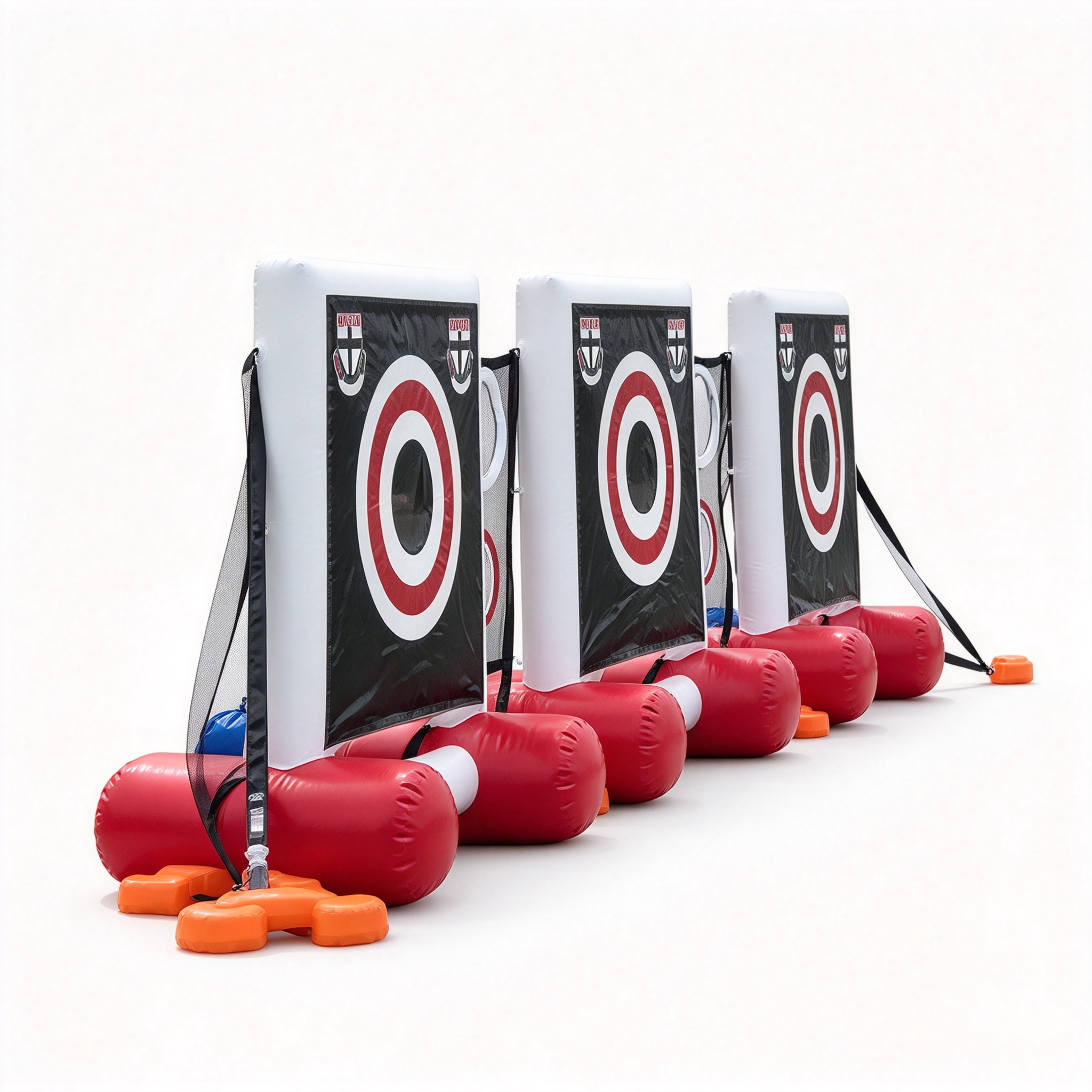Commercial AFL Inflatable Kicking Target Wall, Inflatable Football Throwing Target Game For Sports Training Event - Image 2