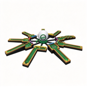 Play-A-Round Mini Putt Inflatable Game