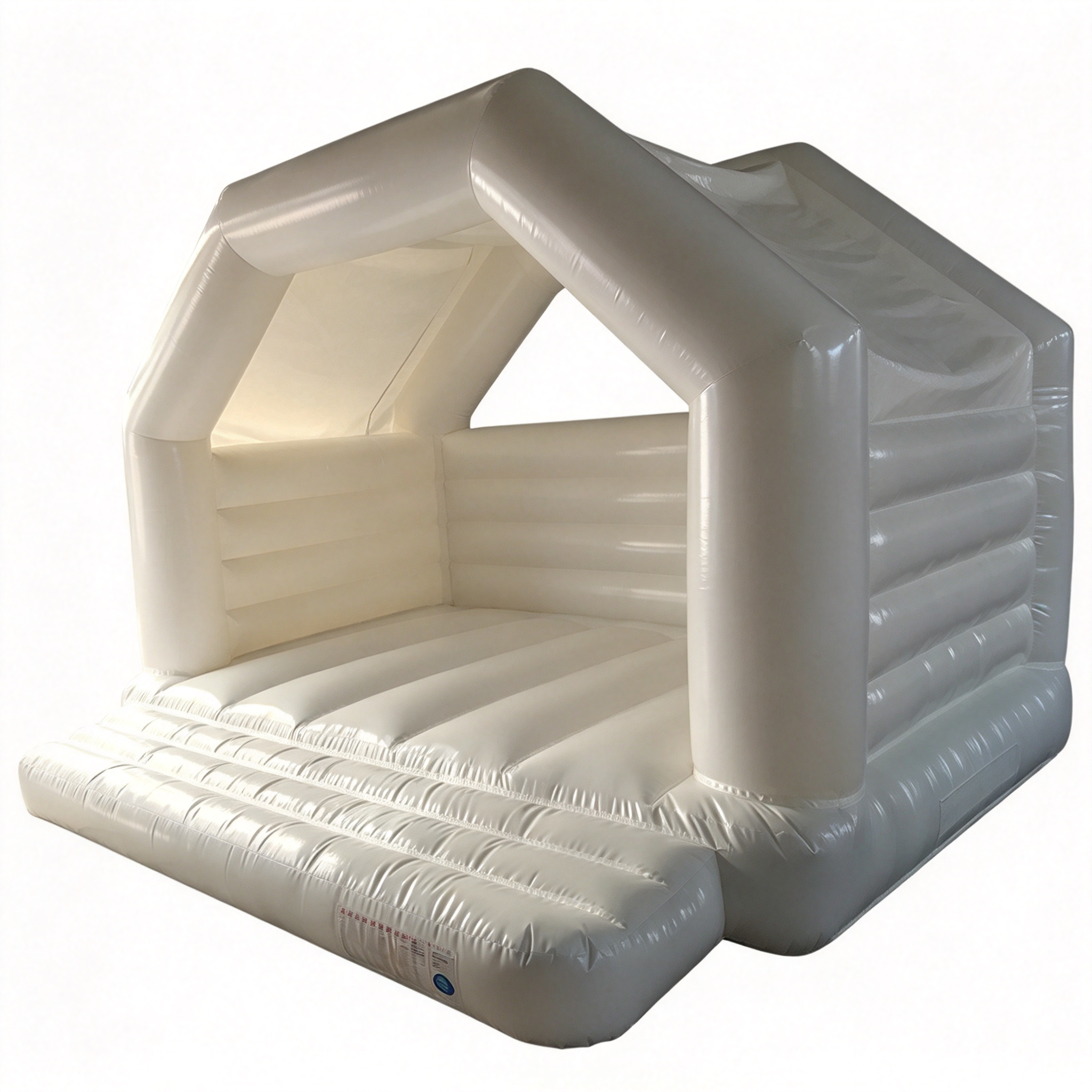 White Wedding A-Frame Adult Bouncer for Themed Play Areas - Image 3