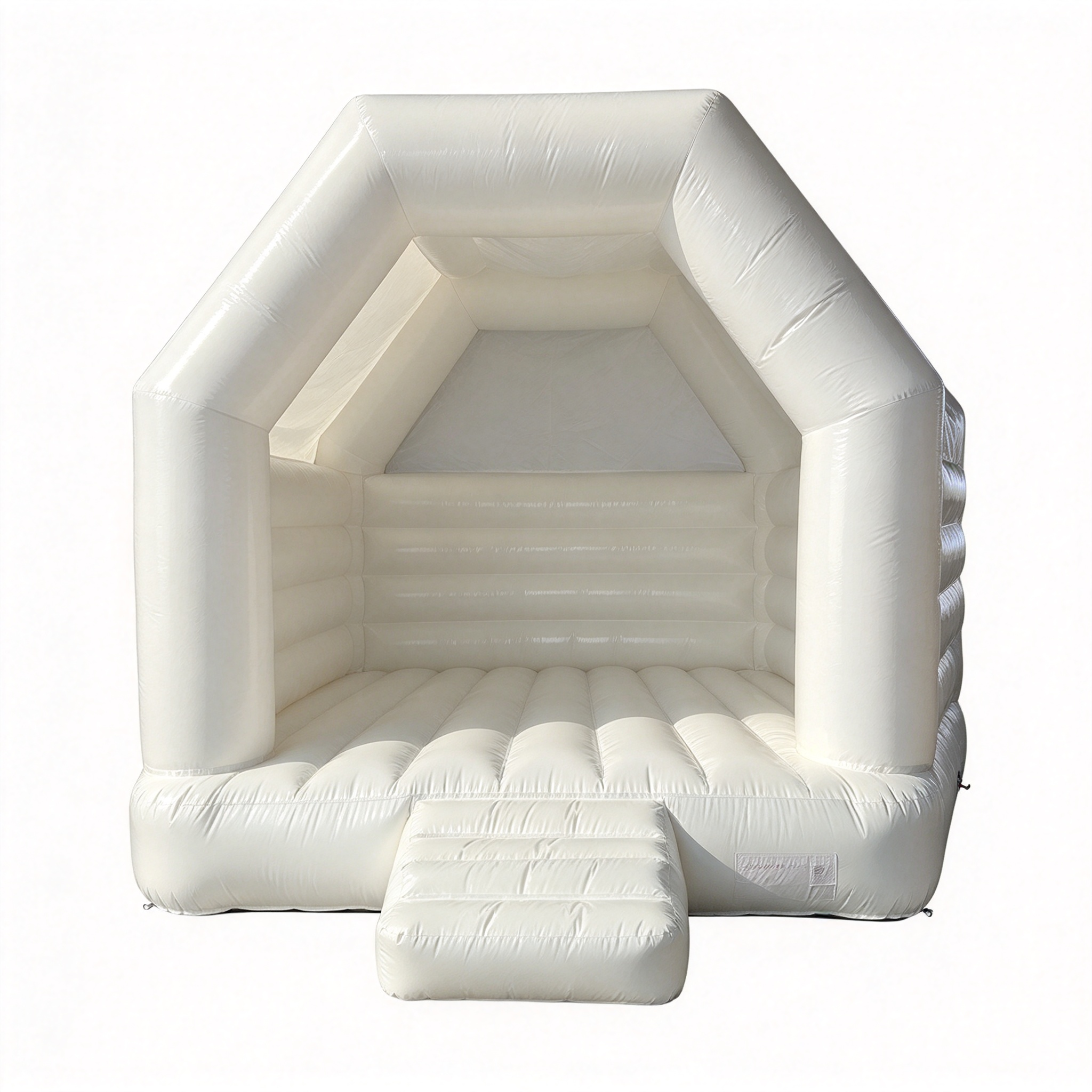 White Wedding A-Frame Adult Bouncer for Themed Play Areas - Image 4