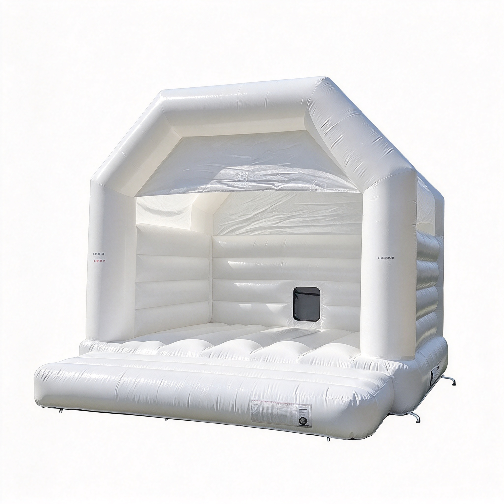 White Wedding A-Frame Adult Bouncer for Themed Play Areas
