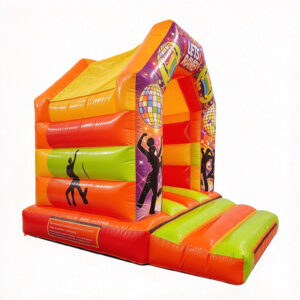 Fluorescent UV Rave Bouncy Castle