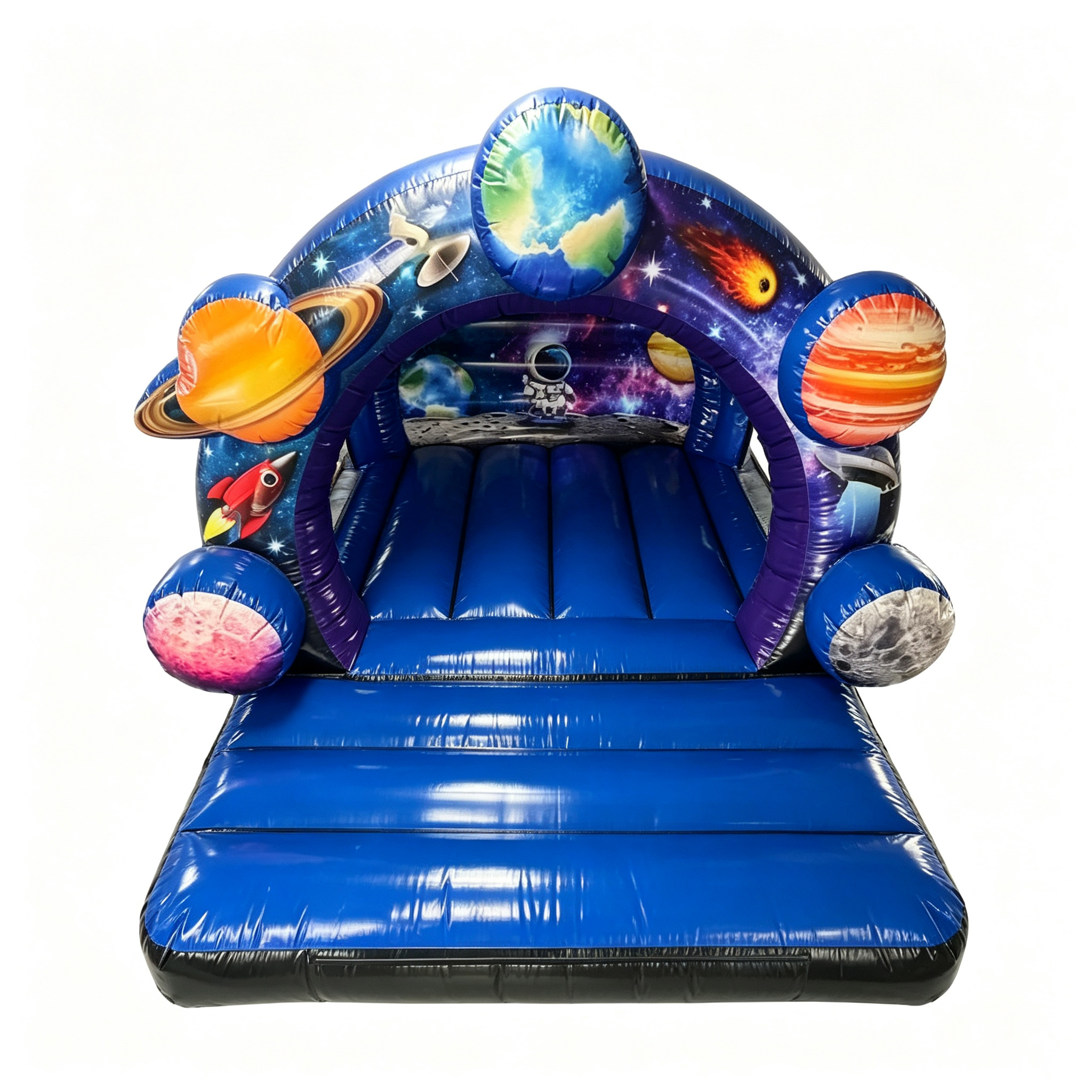 Round 3D Space Bouncy Castle - Image 4
