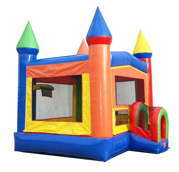 Rainbow Modular Bounce House with Blower - Image 5