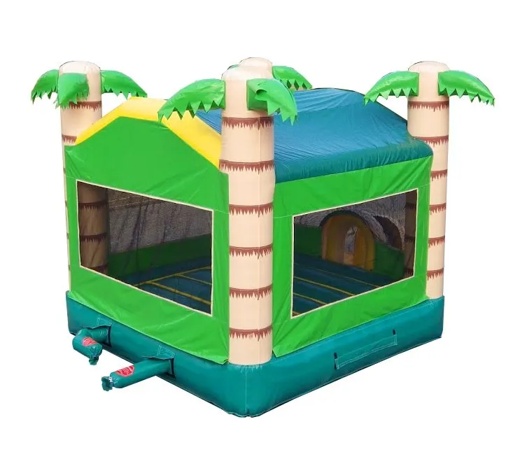 Tropical Paradise Bounce House with Blower - Image 3