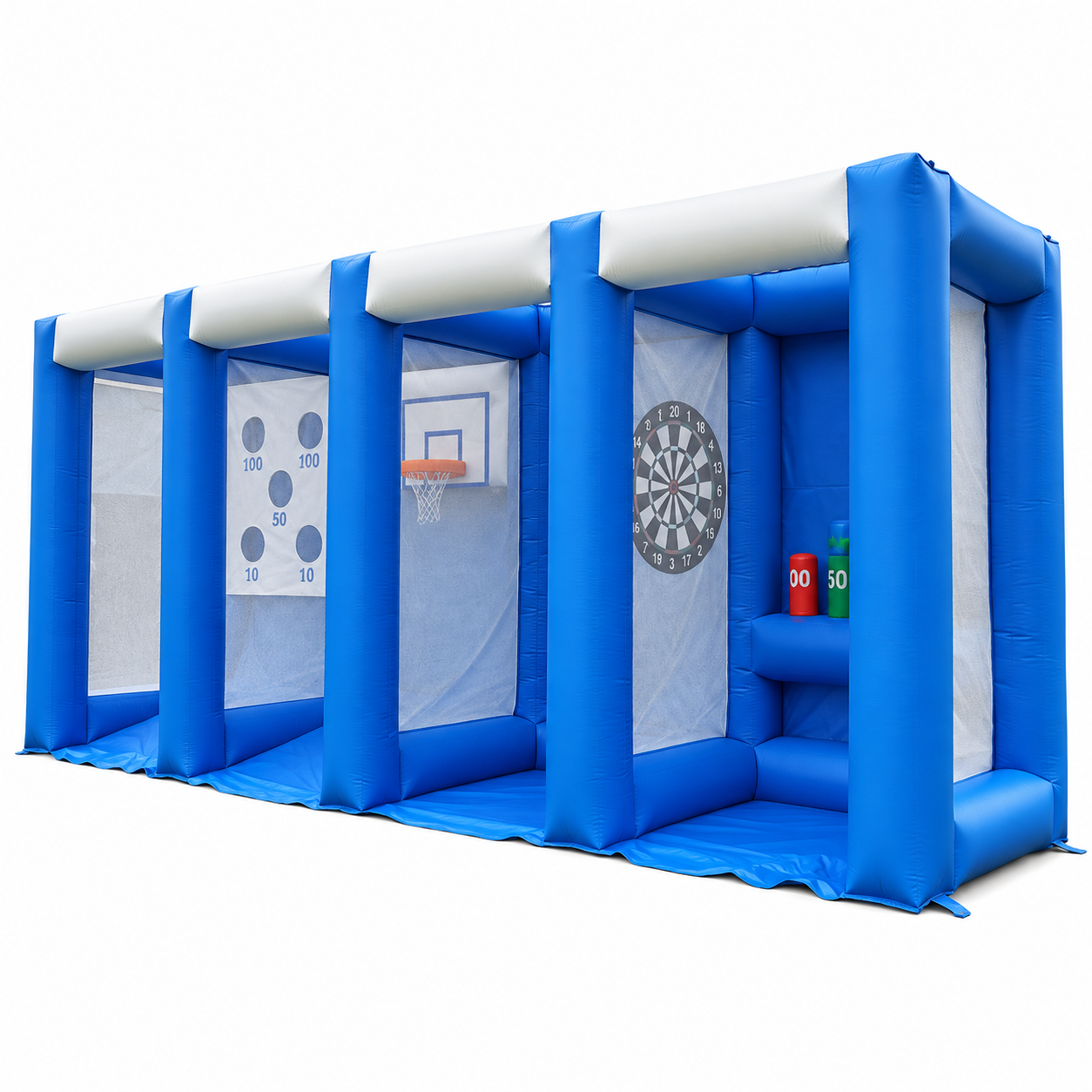 Interactive Multi-Function Inflatable Game Station for Recreational Events - Image 2