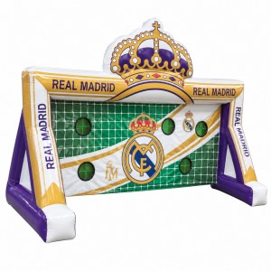Soccer Club Theme Inflatable Shooting Game for Playground Adventures