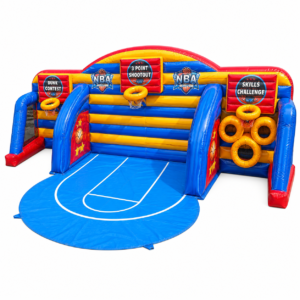 Custom Inflatable Basketball Game Wall for Outdoor Celebrations
