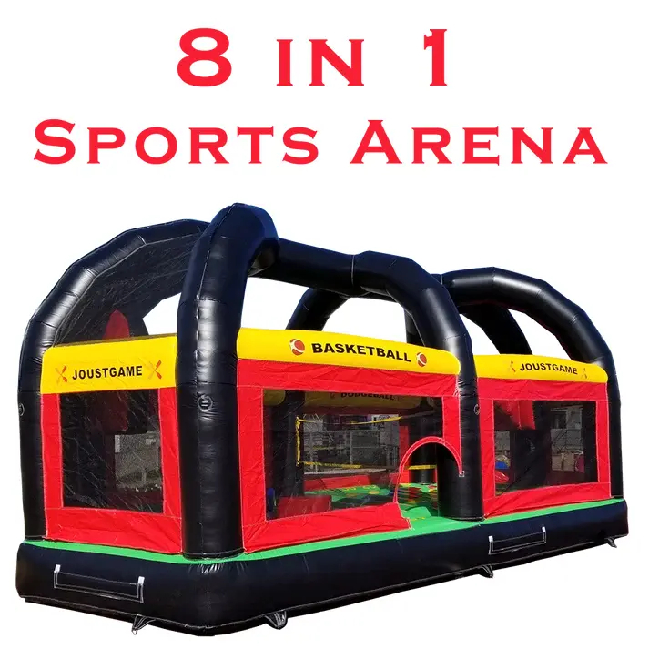 8 in 1 inflatable sports arena