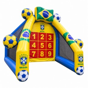 Theme Inflatable Soccer Target Game for Birthday Celebrations