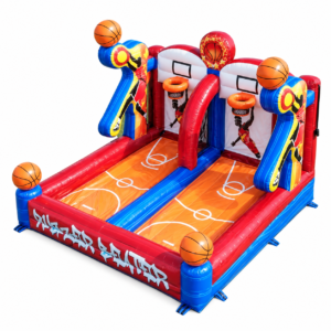 Double Lane Buzzer Beater Basketball Shooting Challenge for Event Rentals