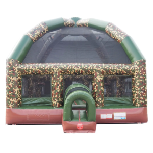Big Bubba 22' x 22' Giant Camo Bounce House with Blower