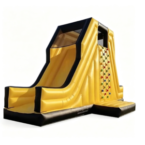 Inflatable Climbing Wall With Slide